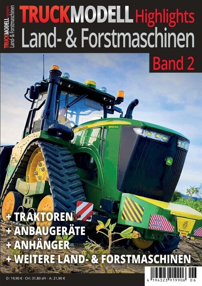 Cover: 9783881805223 | TRUCKmodell HIghlights | Land- & Forstmanschinen Band 2 | Truckmodell