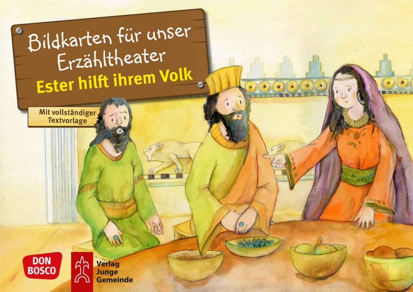 Cover: 4260179516306 | Ester hilft ihrem Volk. Kamishibai Bildkartenset. | Susanne Brandt