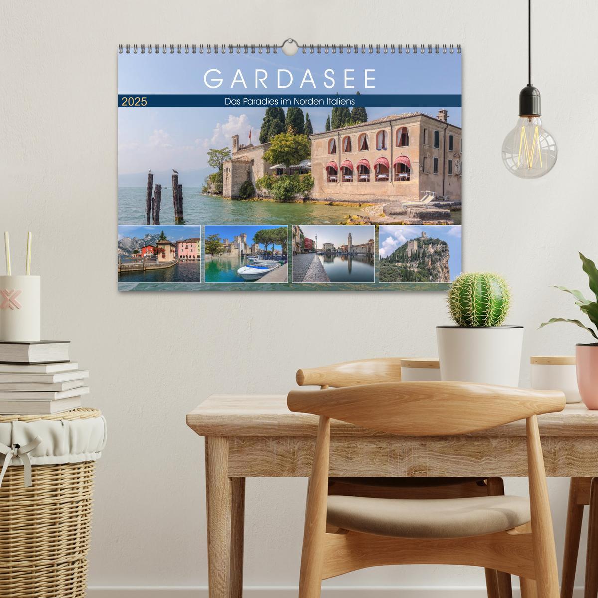 Bild: 9783435294695 | Gardasee, das Paradies im Norden Italiens (Wandkalender 2025 DIN A3...