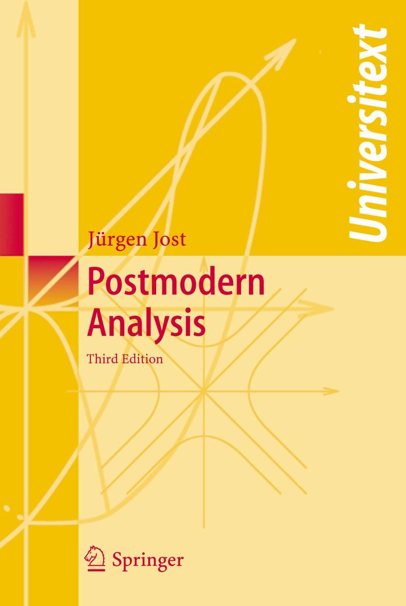 Cover: 9783540258308 | Postmodern Analysis | Jürgen Jost | Taschenbuch | xv | Englisch | 2005