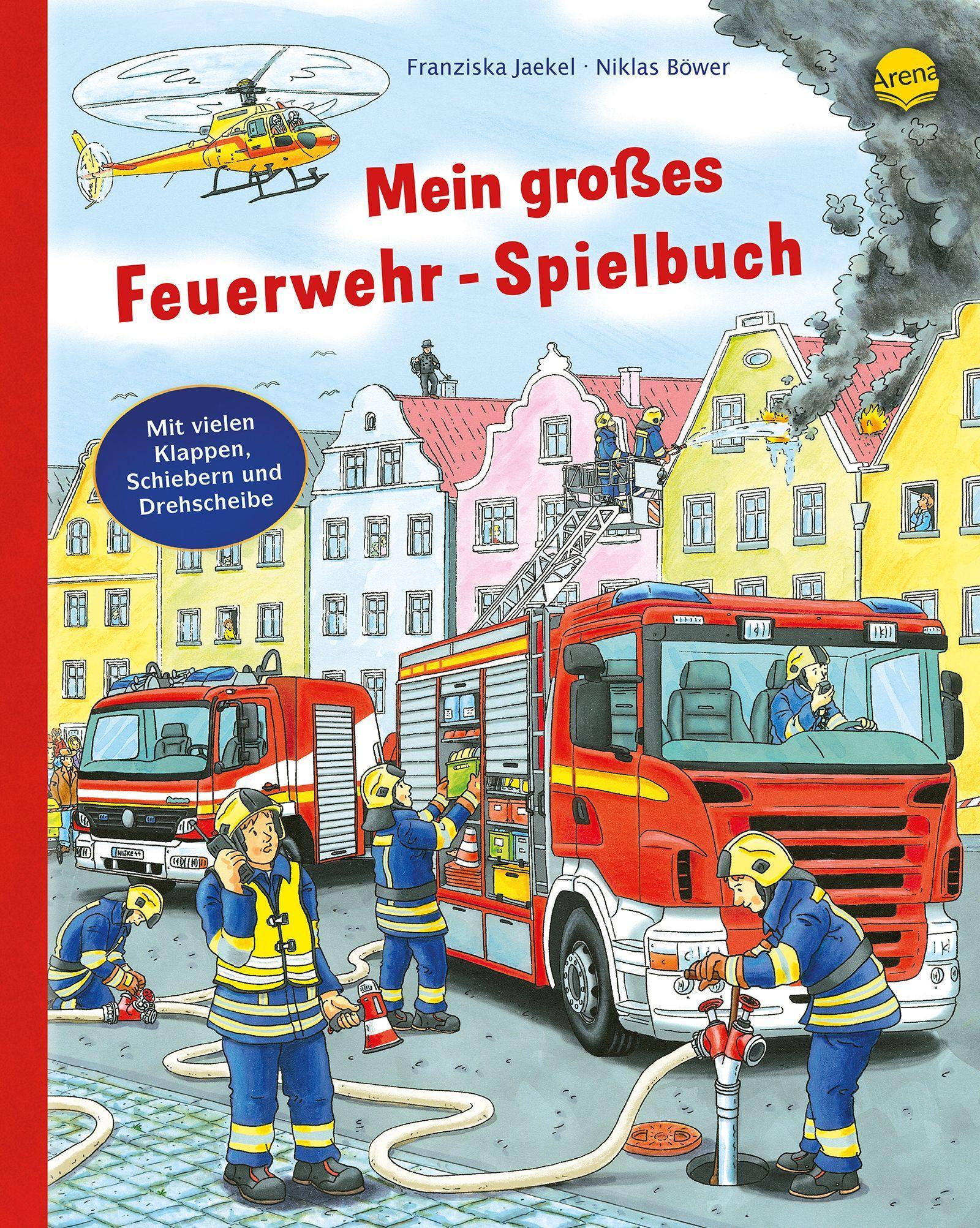 Cover: 9783401709895 | Mein großes Feuerwehr-Spielbuch | Franziska Jaekel | Buch | 12 S.