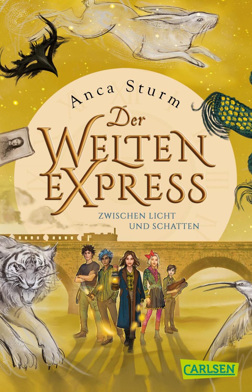 Cover: 9783551320674 | Zwischen Licht und Schatten (Der Welten-Express 2) | Anca Sturm | Buch