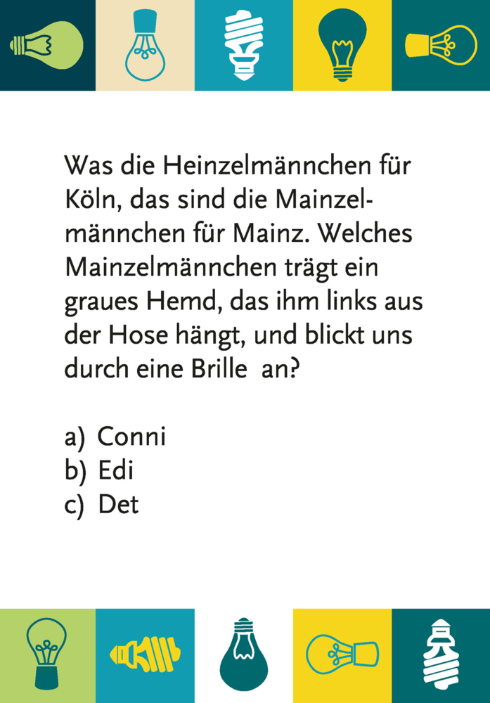 Bild: 4250364114660 | Unnützes Wissen, Rheinland Quiz (Spiel) | Johannes Wilkes | Spiel