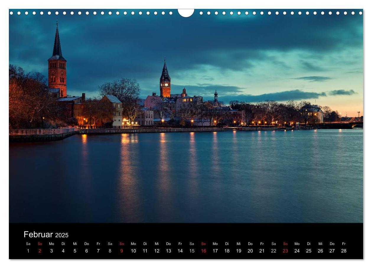 Bild: 9783435566099 | Berlin zwischen Tag und Nacht (Wandkalender 2025 DIN A3 quer),...