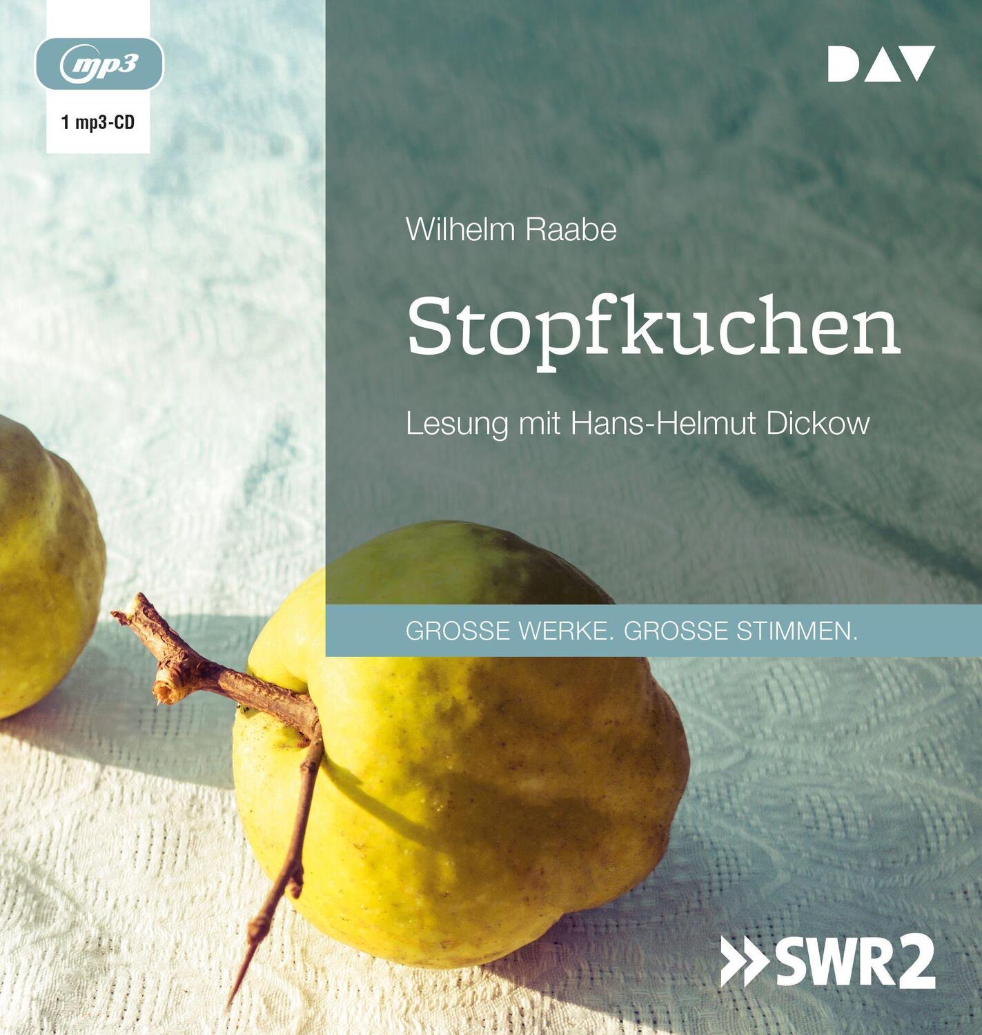 Cover: 9783742423436 | Stopfkuchen. Eine See- und Mordgeschichte | Wilhelm Raabe | MP3 | 2022