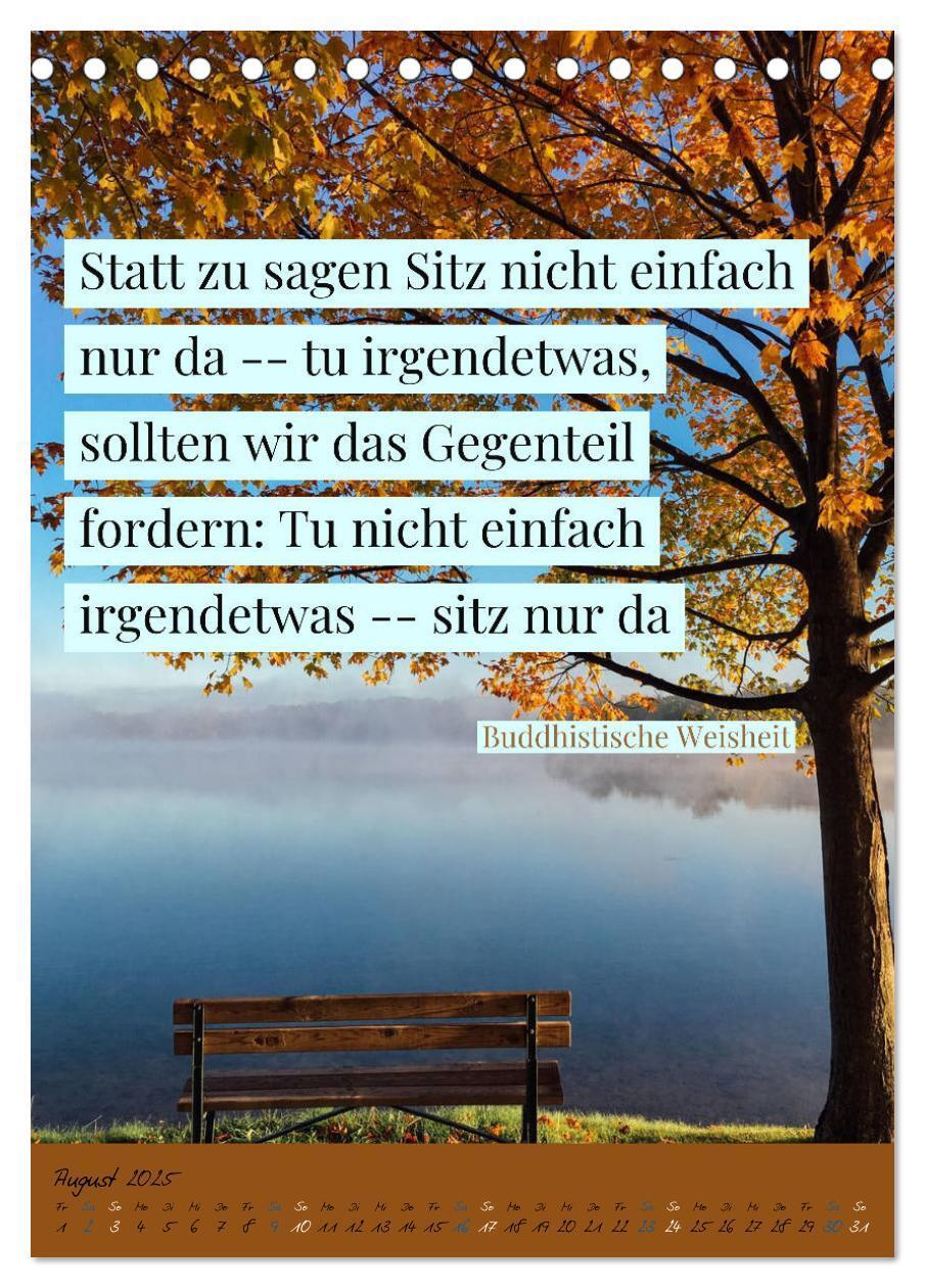 Bild: 9783435940790 | Aktiviere deine Gelassenheit Weisheiten und Zitate (Tischkalender...