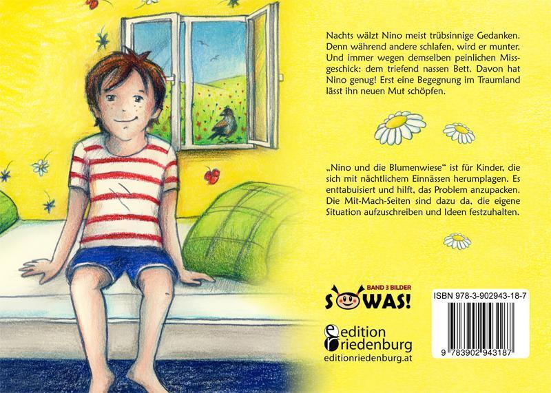 Rückseite: 9783902943187 | Nino und die Blumenwiese - Das Bilder-Erzählbuch für Kinder, die...
