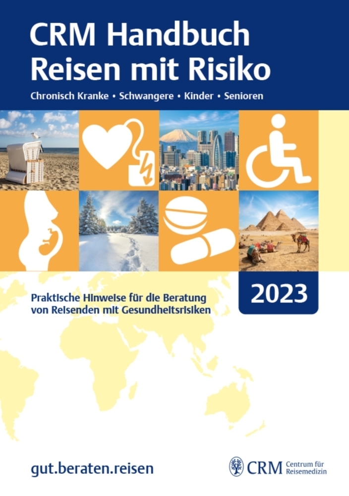 Cover: 9783941386396 | CRM Handbuch Reisen mit Risiko 2023 | Tomas Jelinek | Taschenbuch