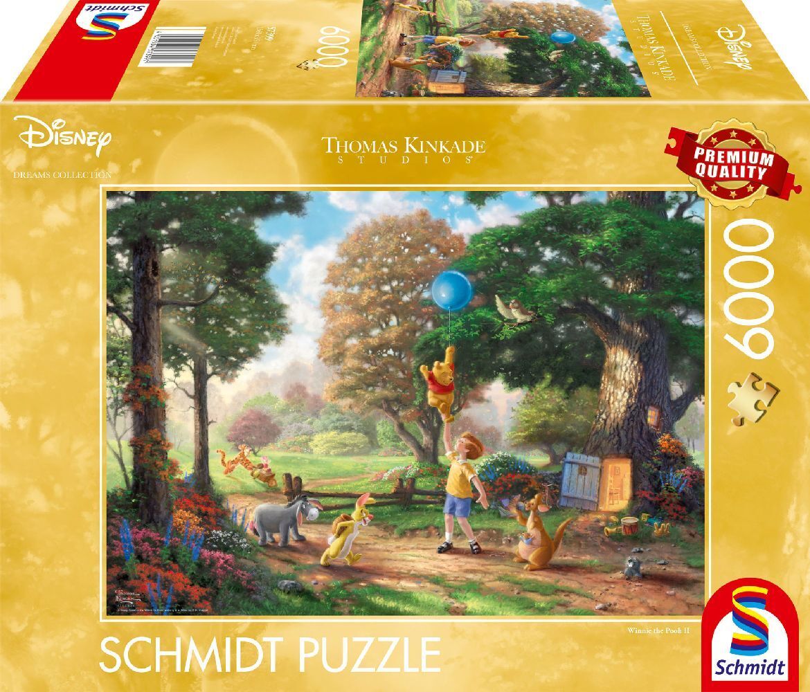 Cover: 4001504573997 | Disney, Winnie Pooh II | Puzzle Thomas Kinkade, Disney 6.000 Teile