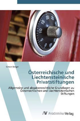 Cover: 9783639387292 | Österreichische und Liechtensteinische Privatstiftungen | Simon Berger