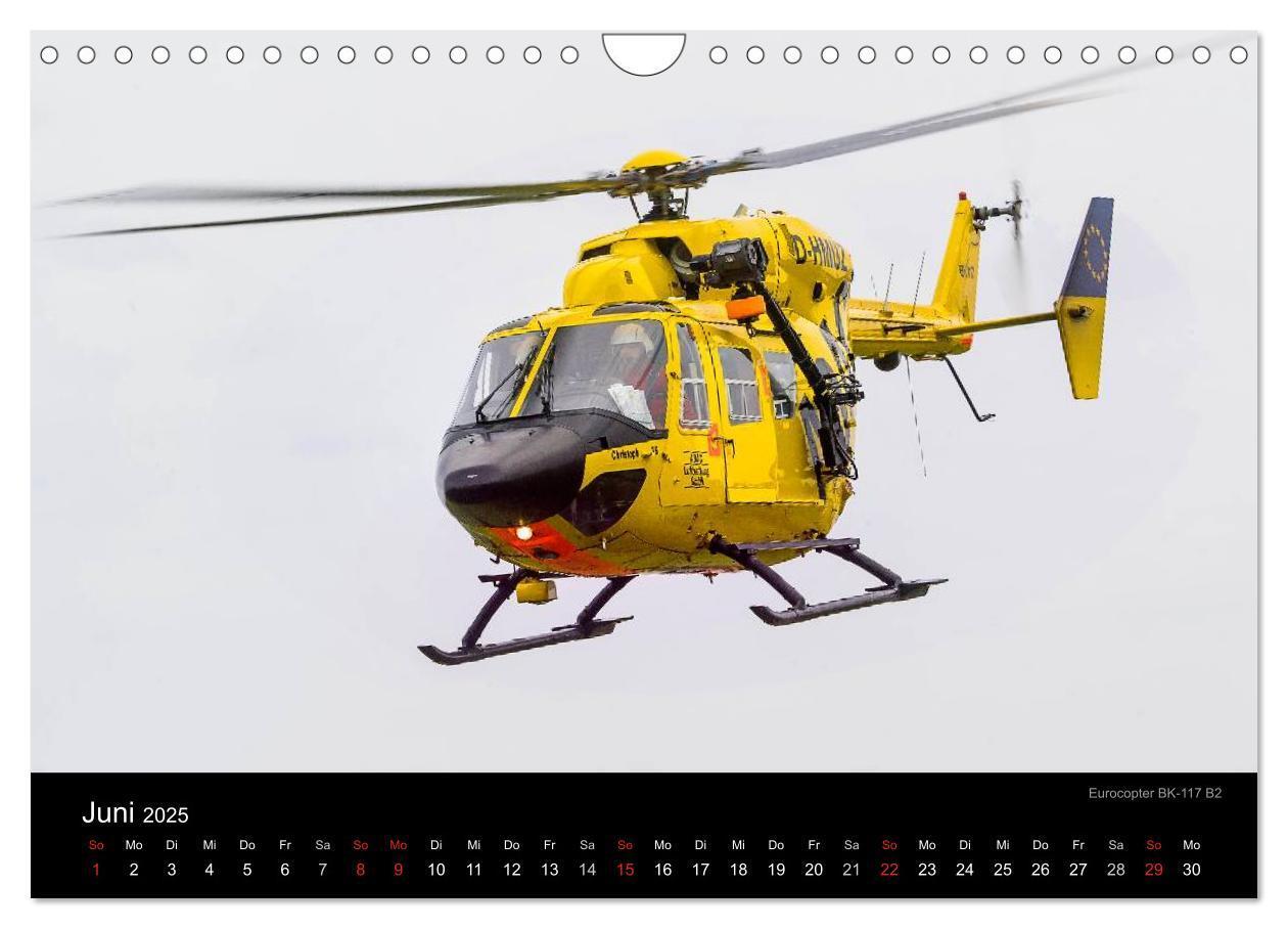 Bild: 9783435822836 | Helicopter 2025 (Wandkalender 2025 DIN A4 quer), CALVENDO...