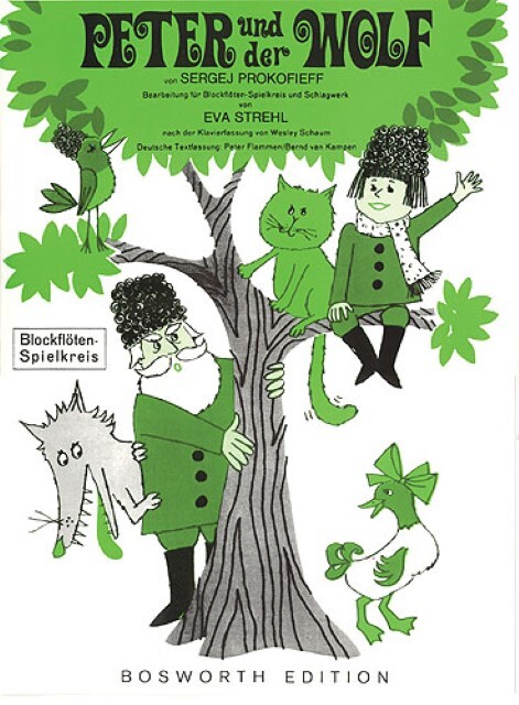 Cover: 9783937041094 | Peter und der Wolf - Blockflöten-Spielkreis | Eva Strehl | Taschenbuch