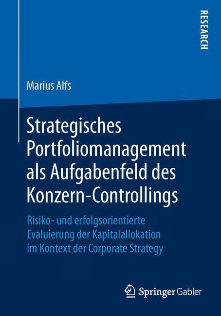 Cover: 9783658111205 | Strategisches Portfoliomanagement als Aufgabenfeld des...