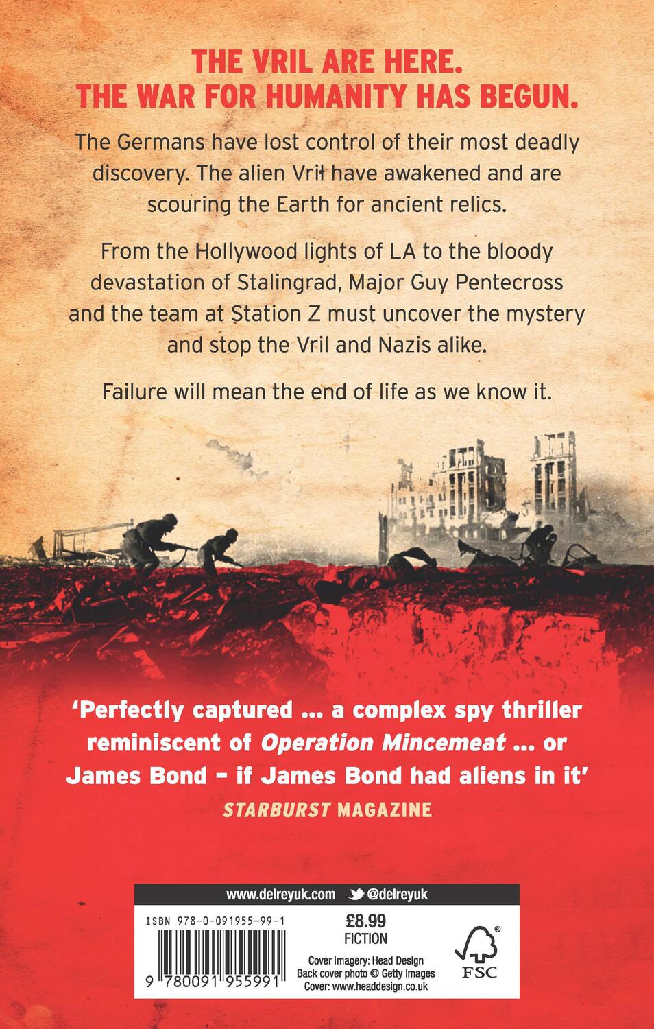 Rückseite: 9780091955991 | The Blood Red City | Justin Richards | Taschenbuch | Englisch | 2015