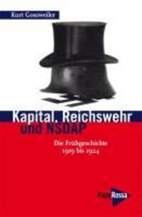Cover: 9783894384555 | Kapital, Reichswehr und NSDAP | Kurt Gossweiler | Taschenbuch | 471 S.