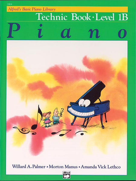 Cover: 38081000534 | Alfred's Basic Piano Library Technic Book 1B | Palmer | Buch