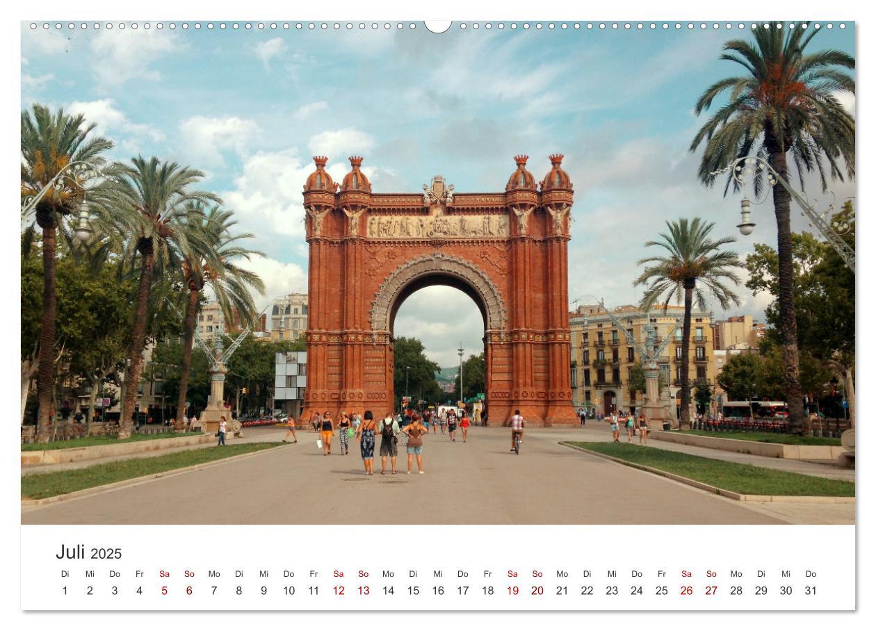 Bild: 9783435005703 | Barcelona - Die wunderschöne Hauptstadt Kataloniens. (Wandkalender...