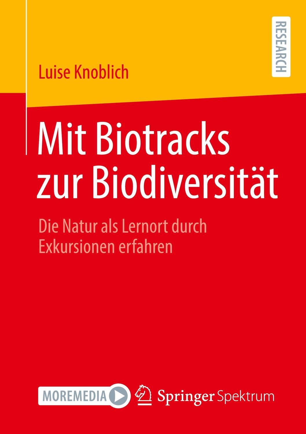 Cover: 9783658312091 | Mit Biotracks zur Biodiversität | Luise Knoblich | Taschenbuch | xxvi