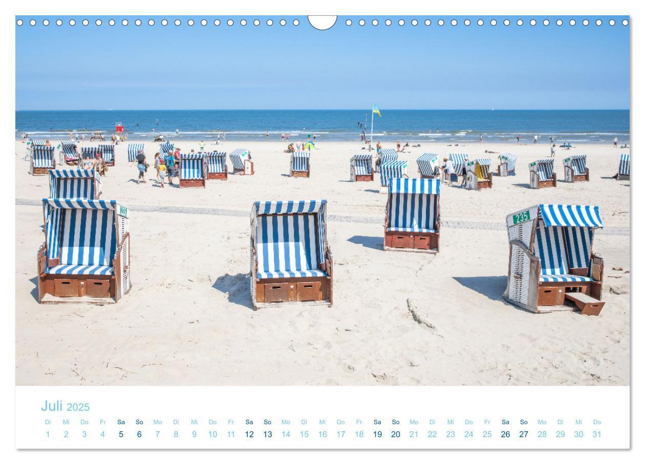 Bild: 9783435076727 | Sommer auf Norderney (Wandkalender 2025 DIN A3 quer), CALVENDO...