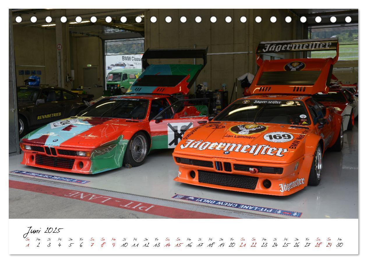 Bild: 9783435010769 | BMW M1 Procar (Tischkalender 2025 DIN A5 quer), CALVENDO...