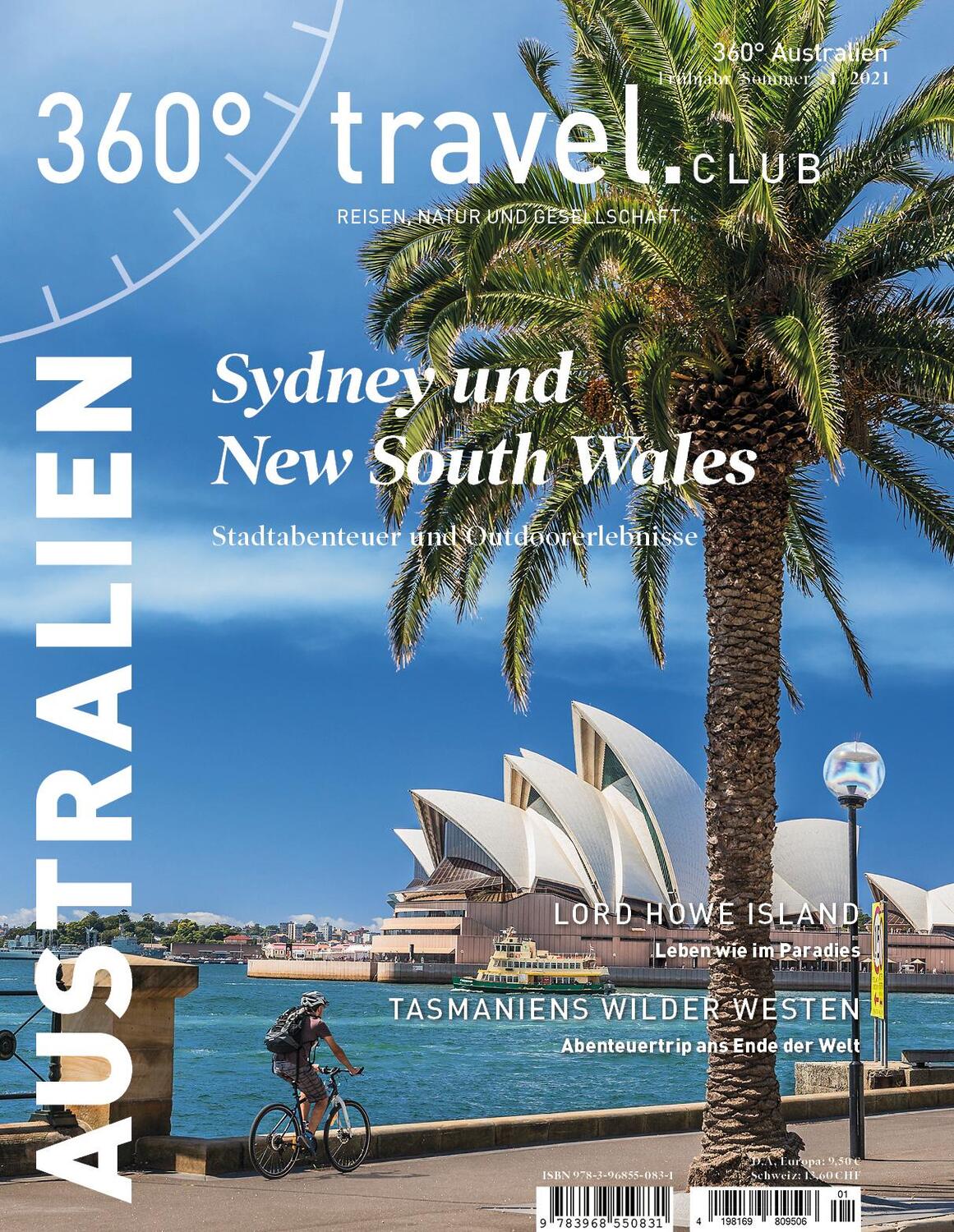 Cover: 9783968550831 | 360° Australien - Ausgabe Frühjahr/Sommer 2021 | Broschüre | Deutsch