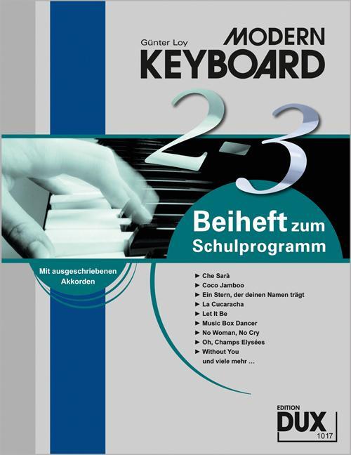 Cover: 4031658010178 | Modern Keyboard, Beiheft 2-3 | Beiheft 2-3 zur Schule | Broschüre