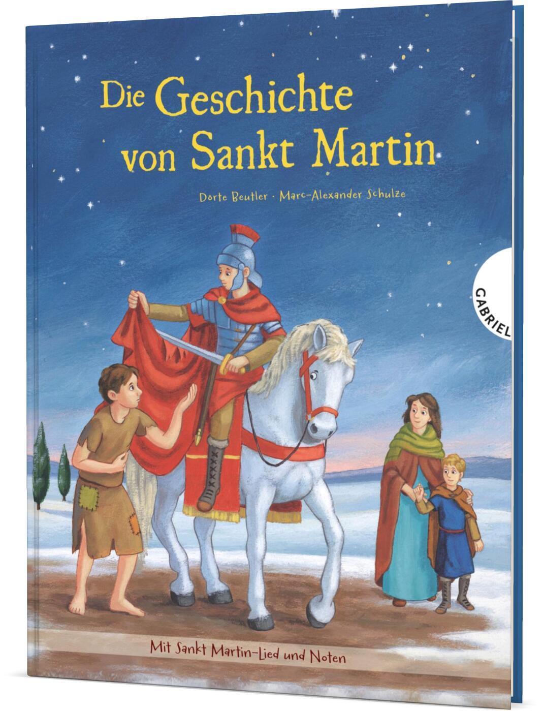 Cover: 9783522306201 | Die Geschichte von Sankt Martin | Mini-Bilderbuch mit Martinslied