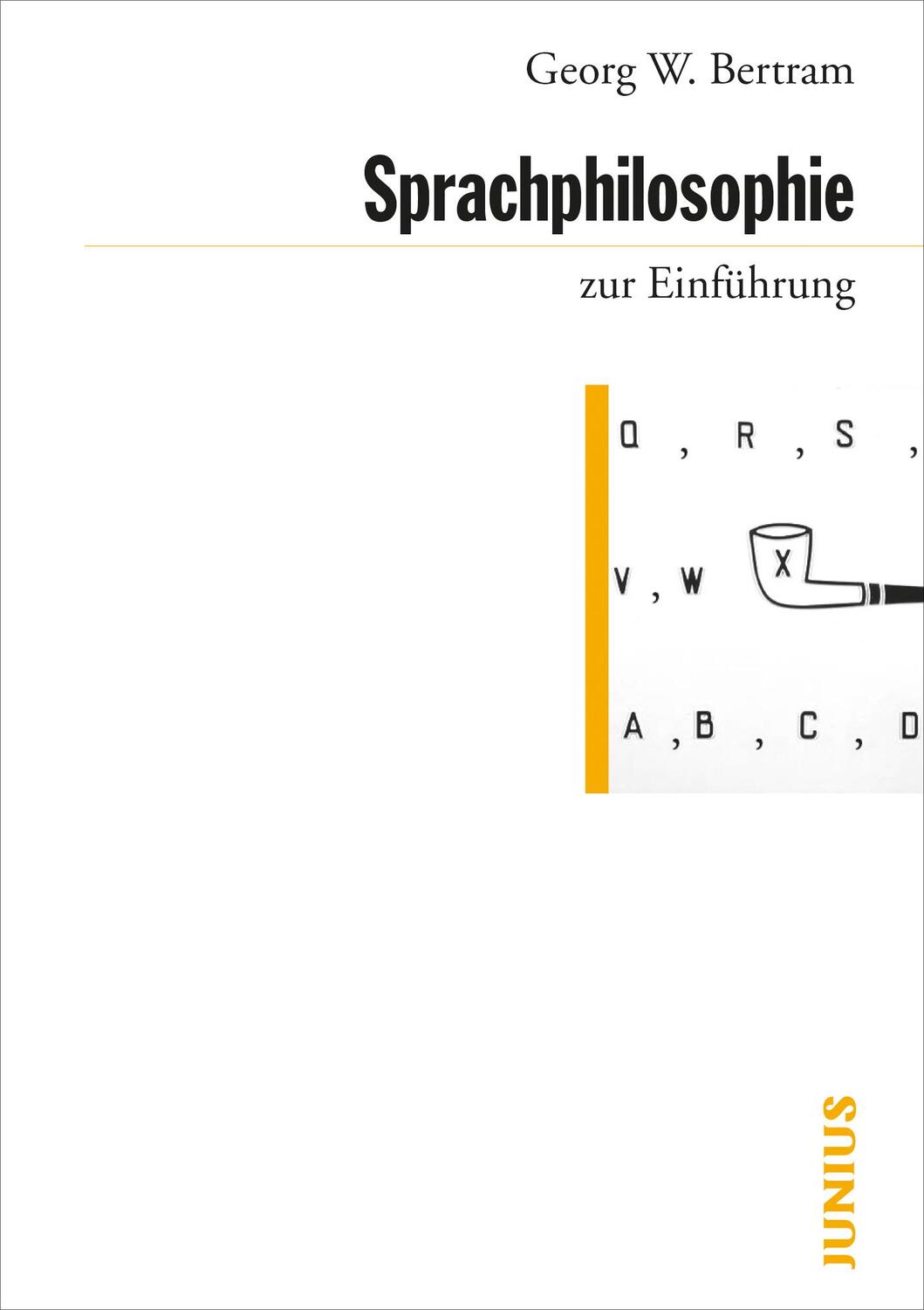 Cover: 9783885066811 | Sprachphilosophie zur Einführung | Georg W. Bertram | Taschenbuch