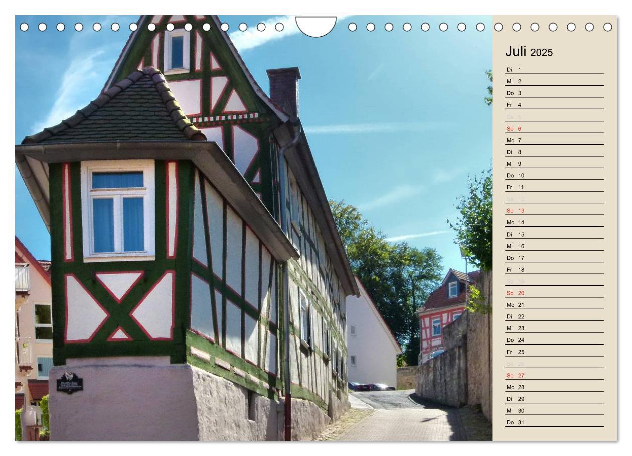 Bild: 9783435528790 | Bad Orb - Romantik im Spessart (Wandkalender 2025 DIN A4 quer),...