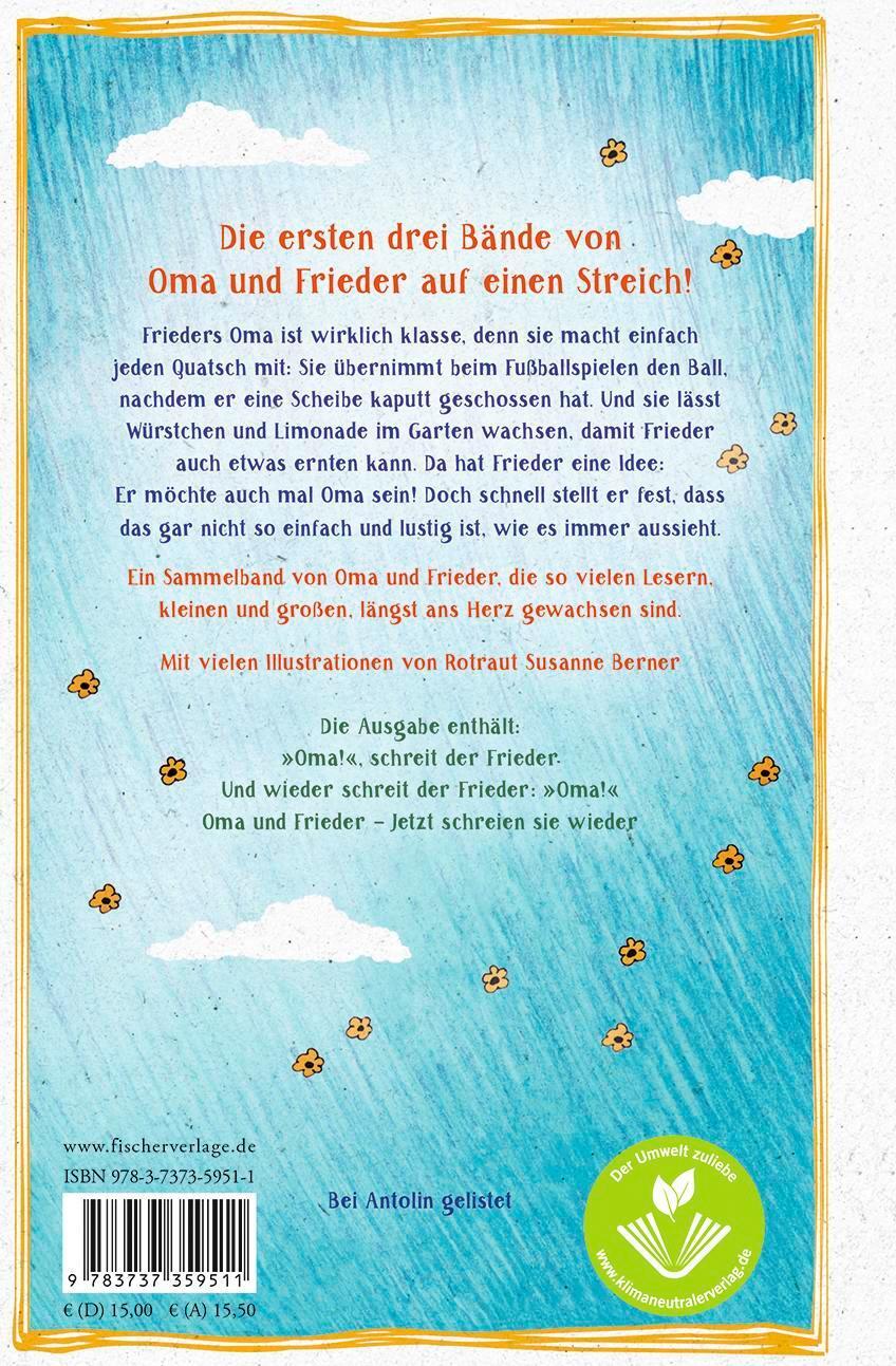 Rückseite: 9783737359511 | Das dicke Buch von Oma und Frieder | 42 Geschichten in einem Band