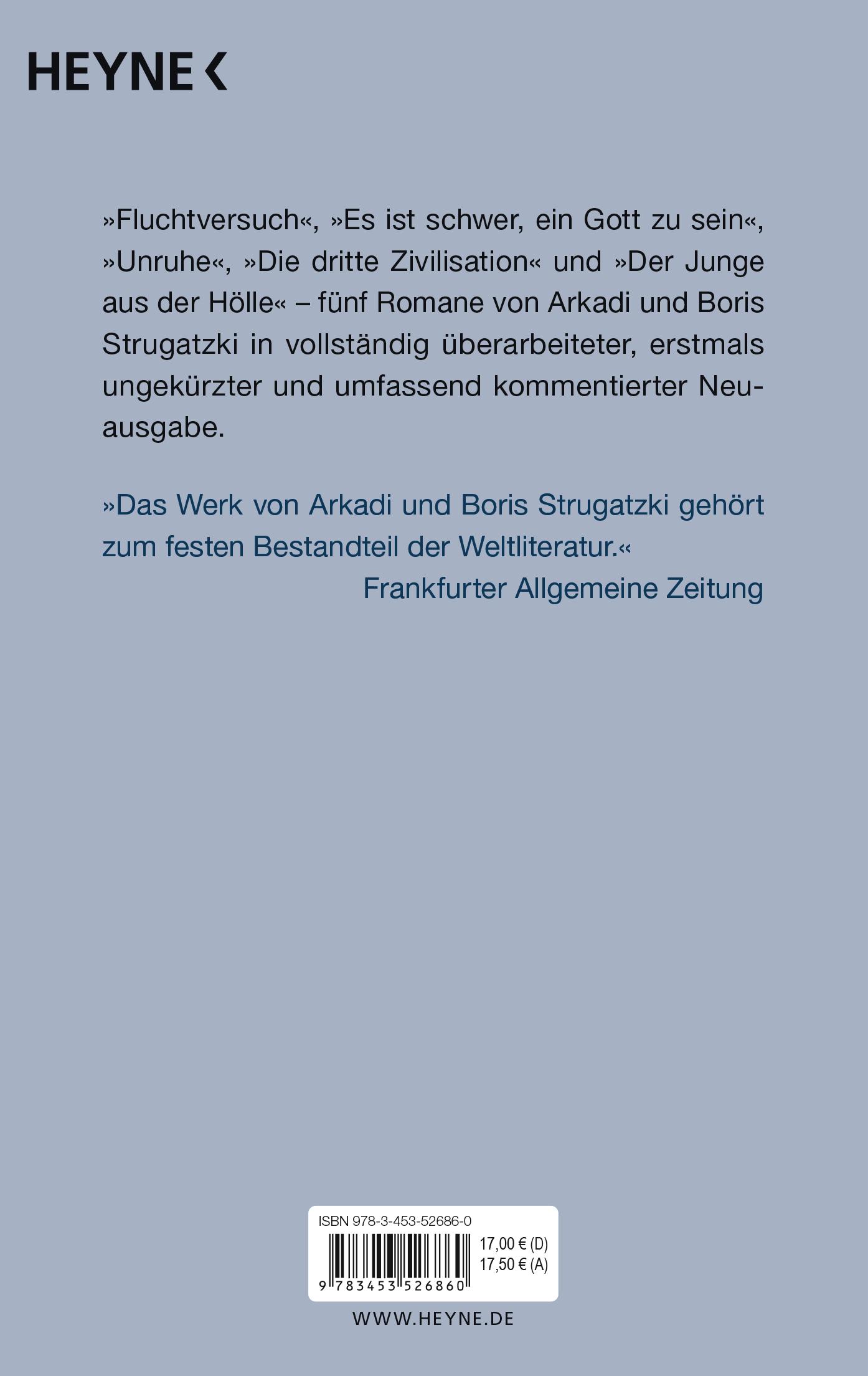 Bild: 9783453526860 | Gesammelte Werke 4 | Boris Strugatzki (u. a.) | Taschenbuch | 880 S.