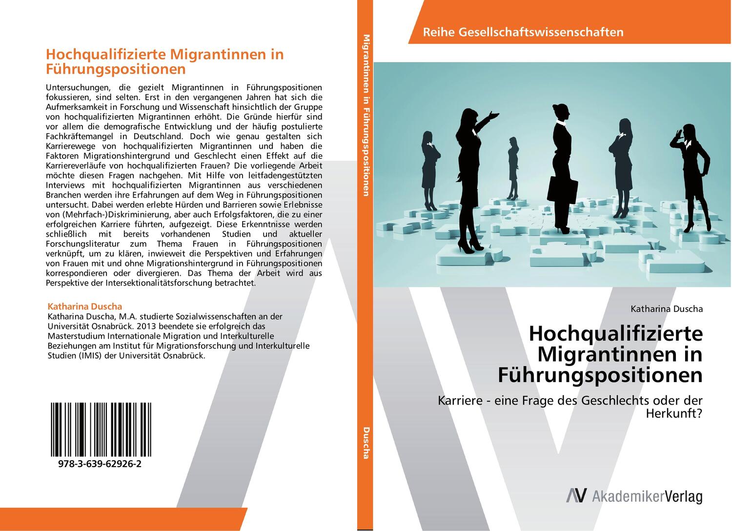 Cover: 9783639629262 | Hochqualifizierte Migrantinnen in Führungspositionen | Duscha | Buch