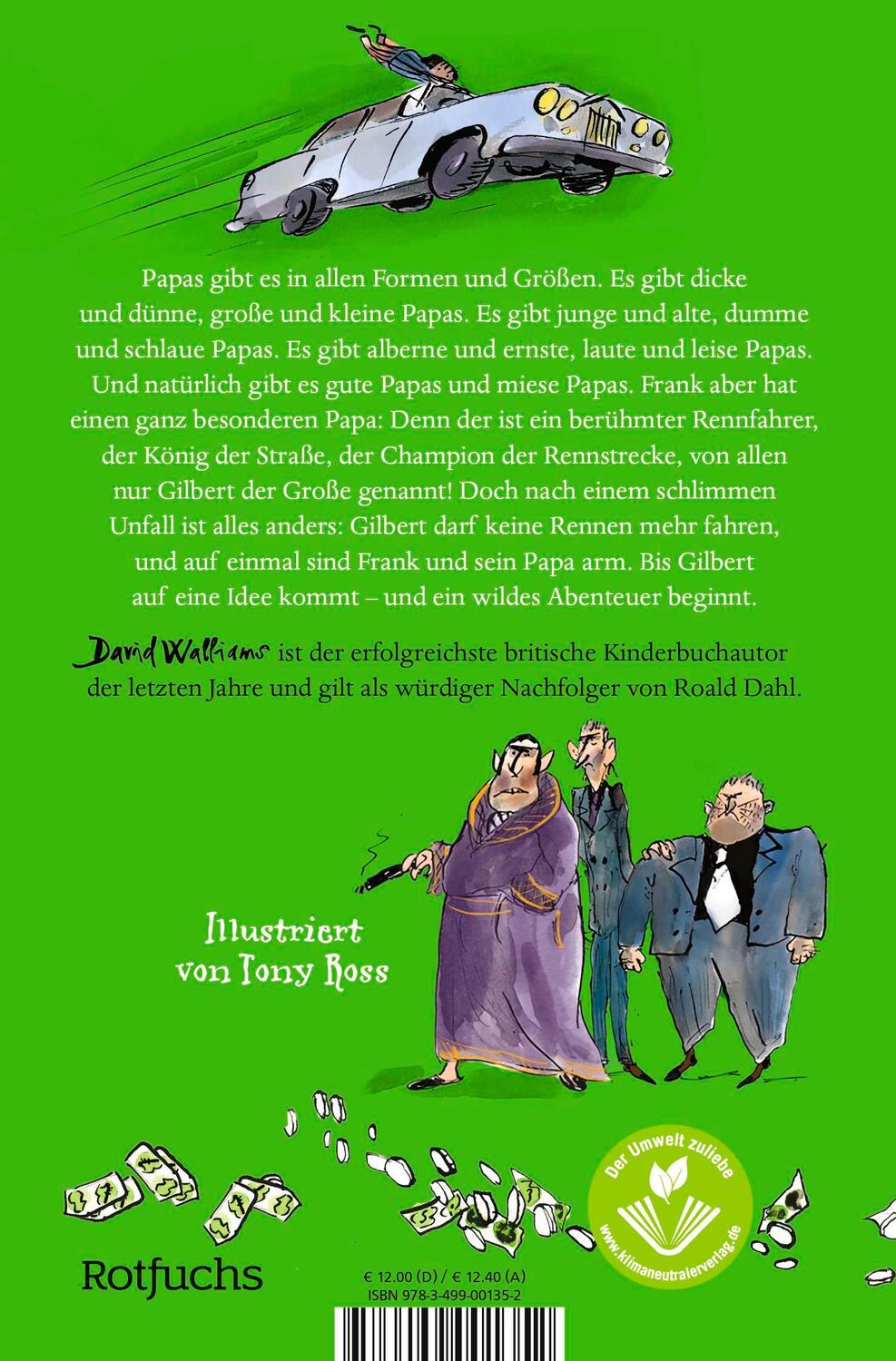 Rückseite: 9783733507930 | Banditen-Papa | David Walliams | Taschenbuch | 448 S. | Deutsch | 2024