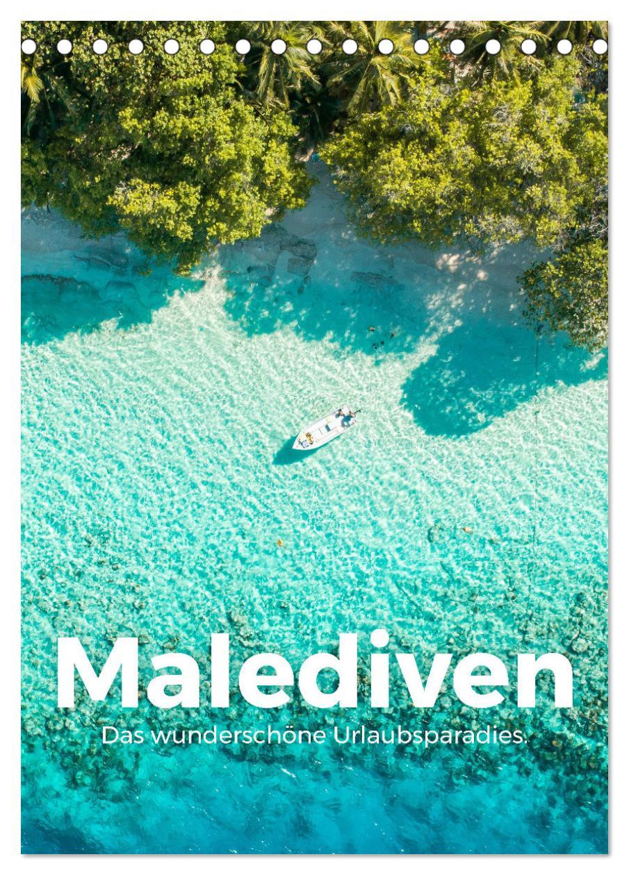 Cover: 9783435913978 | Malediven - Das wunderschöne Urlaubsparadies. (Tischkalender 2025...