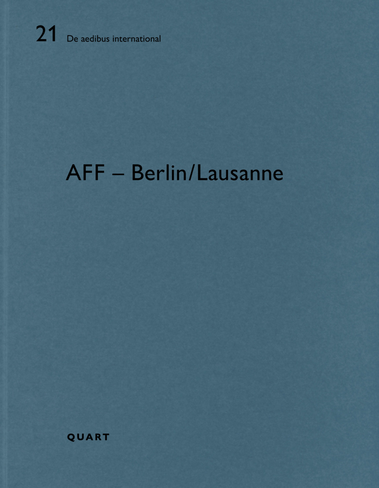 Cover: 9783037612415 | AFF - Architekten Berlin | Heinz Wirz | Taschenbuch | Deutsch | 2020