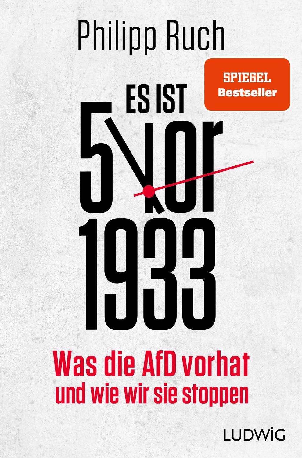 Cover: 9783453281752 | Es ist 5 vor 1933 | Was die AfD vorhat - und wie wir sie stoppen