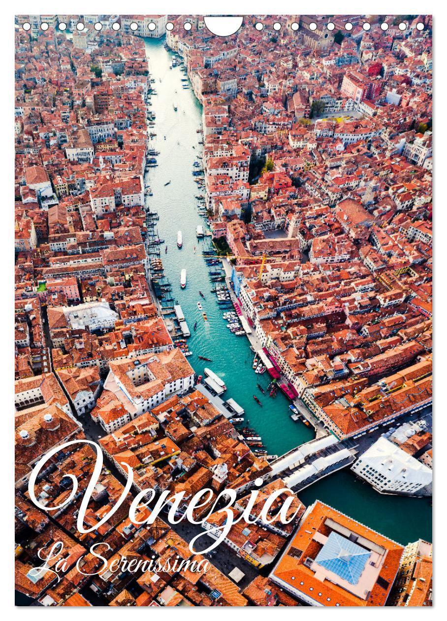 Cover: 9783675548022 | Venezia - La Serenissima repubblica (Wandkalender 2024 DIN A4...