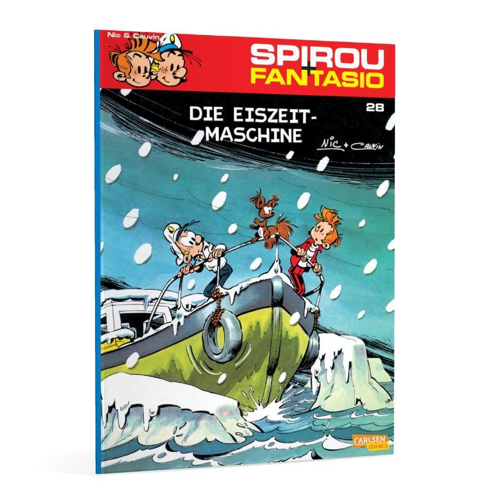 Bild: 9783551772282 | Spirou und Fantasio 28. Die Eiszeit-Maschine | (Neuedition) | Buch