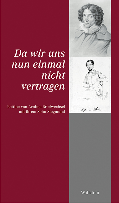 Cover: 9783892442417 | Bettine von Arnims Briefwechsel mit ihren Söhnen / Da wir uns nun...