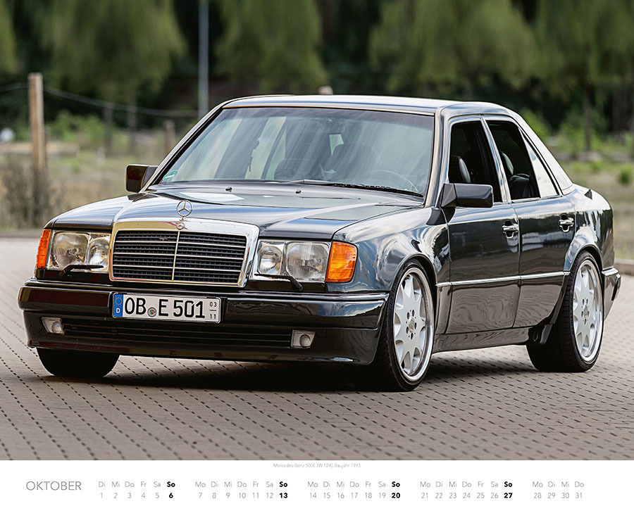 Bild: 9783966646604 | Mercedes Benz W 124 Kalender 2024 | Jan Strunk | Kalender | 14 S.
