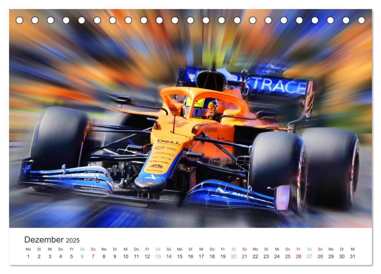 Bild: 9783435019410 | Formel 1 - Die Königsklasse (Tischkalender 2025 DIN A5 quer),...