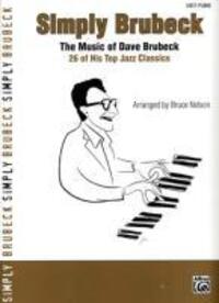 Cover: 9780739044964 | Simply Brubeck | Songbuch (Klavier) | Alfred Music Publications