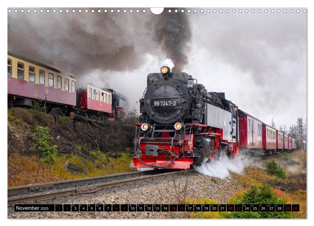 Bild: 9783435120925 | Harzer Schmalspurbahnen 1980er Jahre bis heute (Wandkalender 2025...