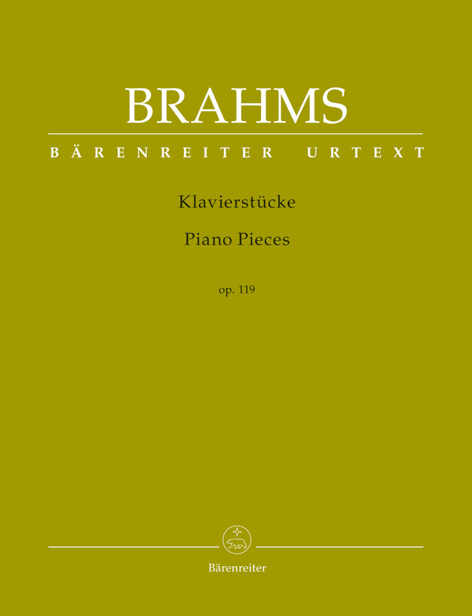 Cover: 9790006537006 | Piano Pieces Op.119 | Vorw. dtsch.-engl. | Johannes Brahms | Buch