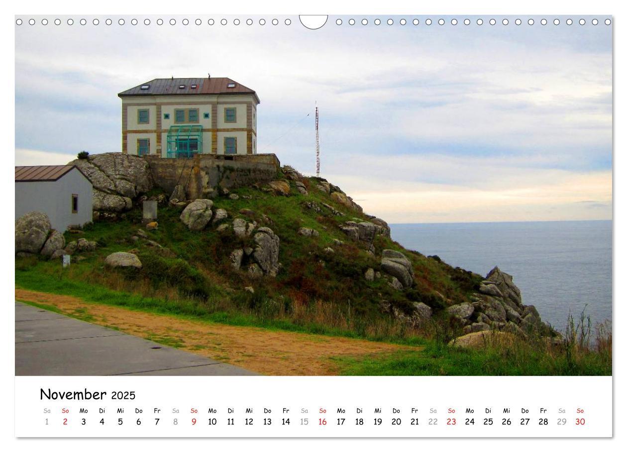 Bild: 9783435548750 | Jakobsweg - Camino Finisterre (Wandkalender 2025 DIN A3 quer),...