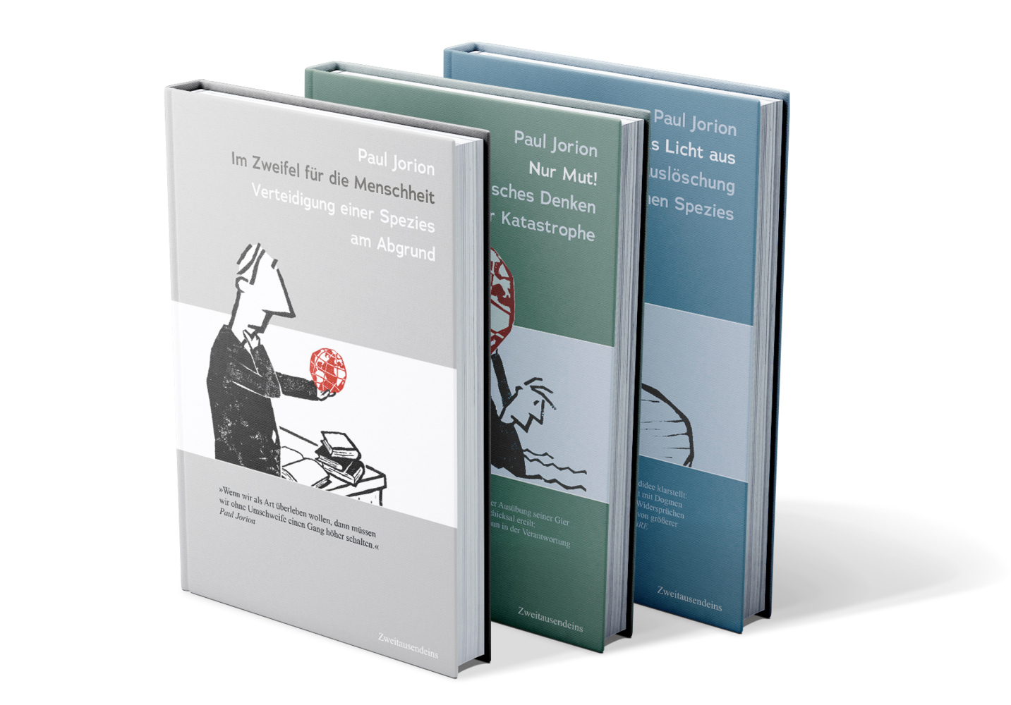 Cover: 9783963180620 | Paul-Jorion-Philosophie-Paket. 3 Bde., 3 Teile | Paul Jorion | Buch