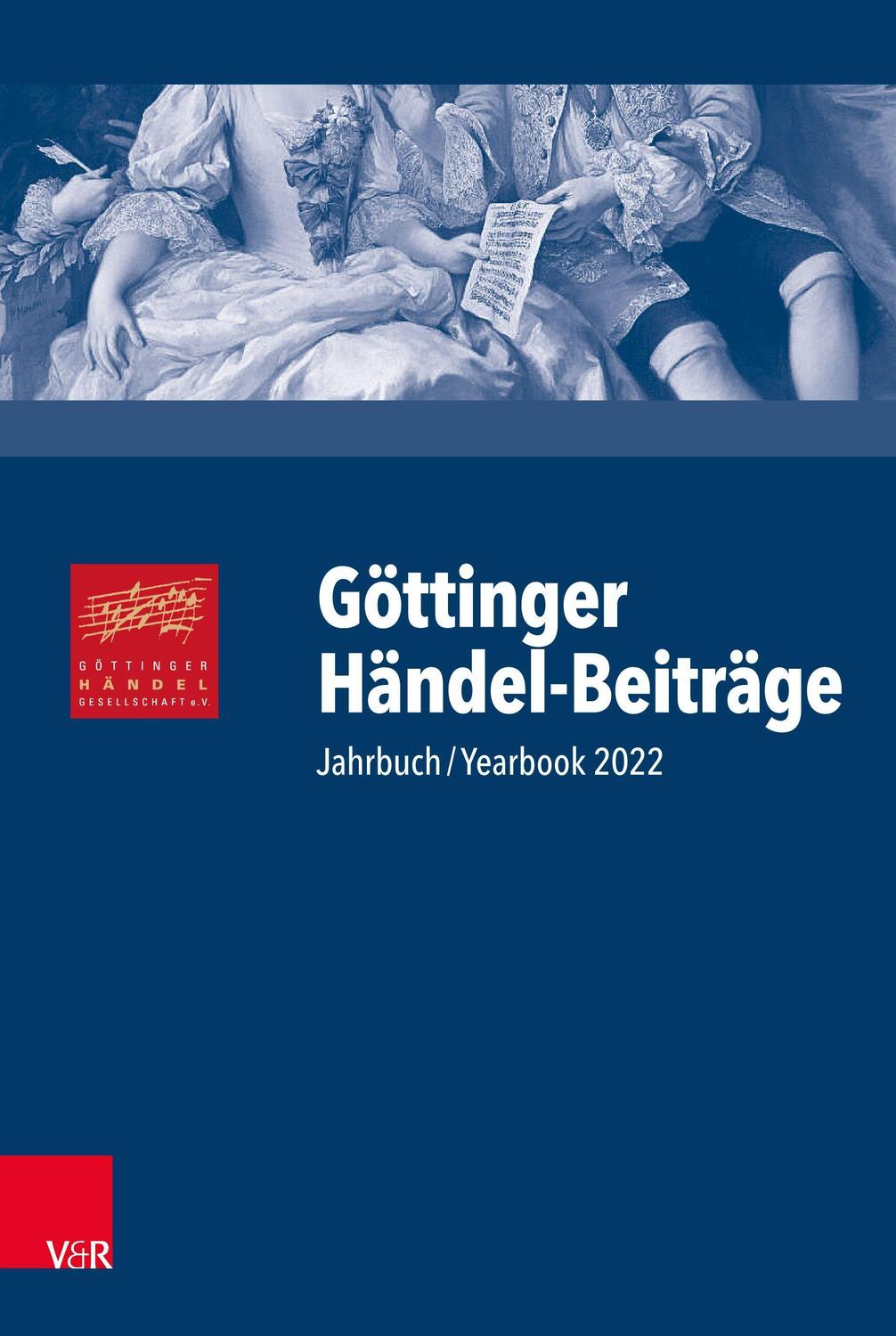 Cover: 9783525278376 | Göttinger Händel-Beiträge, Band 23 | Jahrbuch/Yearbook 2022 | Buch