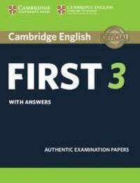 Cover: 9781108433730 | Cambridge English First 3 Student's Book with Answers | Taschenbuch