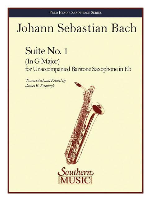 Cover: 9781581064018 | Suite No. 1 | For Unaccompanied Baritone Saxophone in Eb | Bach | Buch