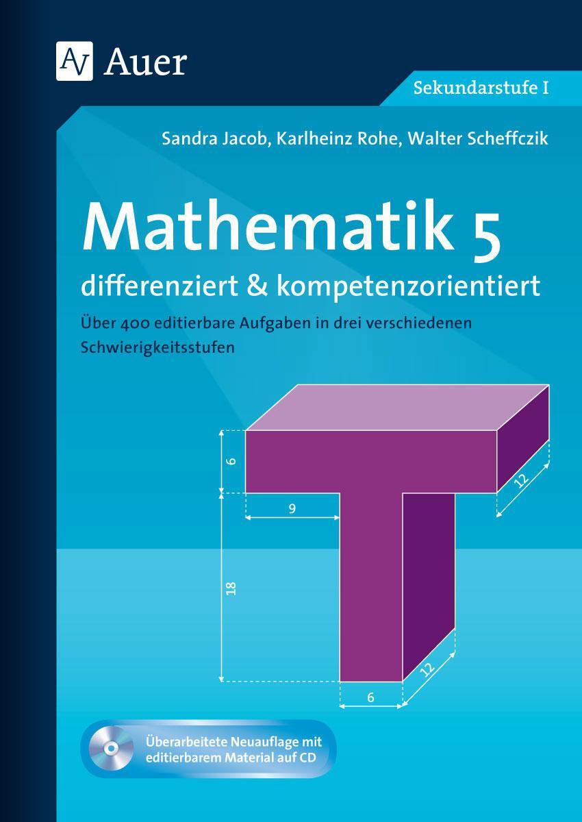 Cover: 9783403075837 | Mathematik 5 differenziert u. kompetenzorientiert | Jacob (u. a.)